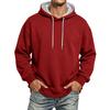 Men's Winter Hoodie with Warm Casual Pullover for Cold