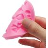 3 Pack Bows Silicone Mould, Bow Fondant Sugar Mould Craft Molds for Birthday Wedding Party DIY Cake Decorating Mold