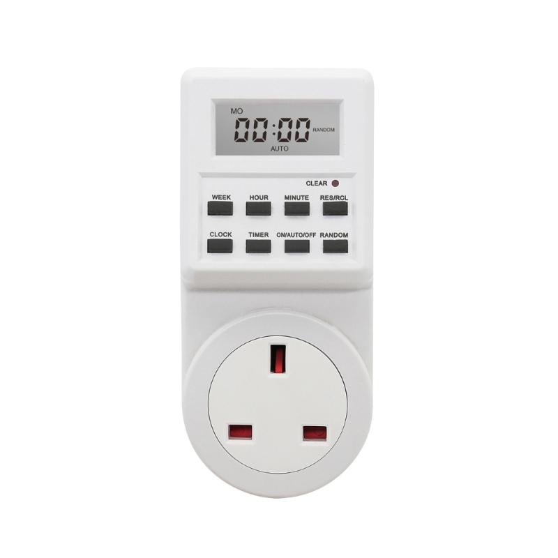 Simple To Use Intelligent Power Socket Featuring Timer Control &Screen For Home Appliance Management Energy Conservation
