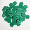 100Pcs 19Mm Transparent Chips Plastic Counting Supplies Counters For Maths Board Game Token