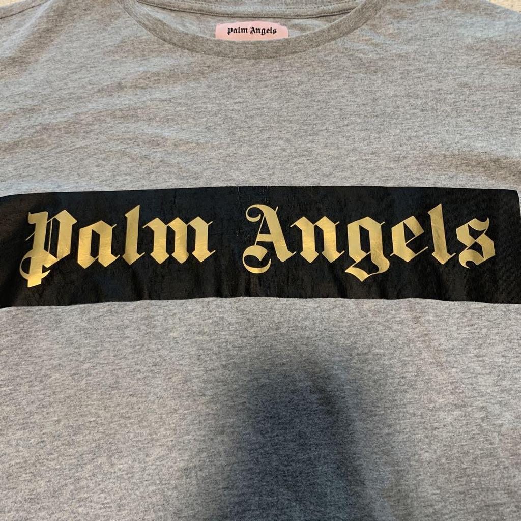 [USED] Palm Angels Box Logo T-Shirt, Size L