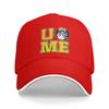 Cena John Ator e Lutador Logo Sol Boné de Beisebol Verão y2k Engraçado Chapéu Trucker Para Unisex Homens Esporte ao Ar Livre Bonés de Beisebol
