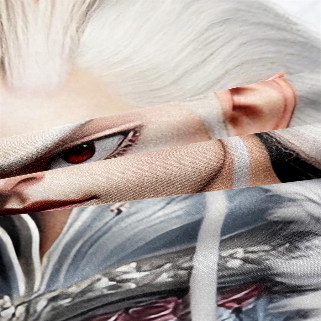 3D printed high-end Nezha style trendy down comforter bedding set, children's adult bedding set, zipper pillowcase bed set, doub