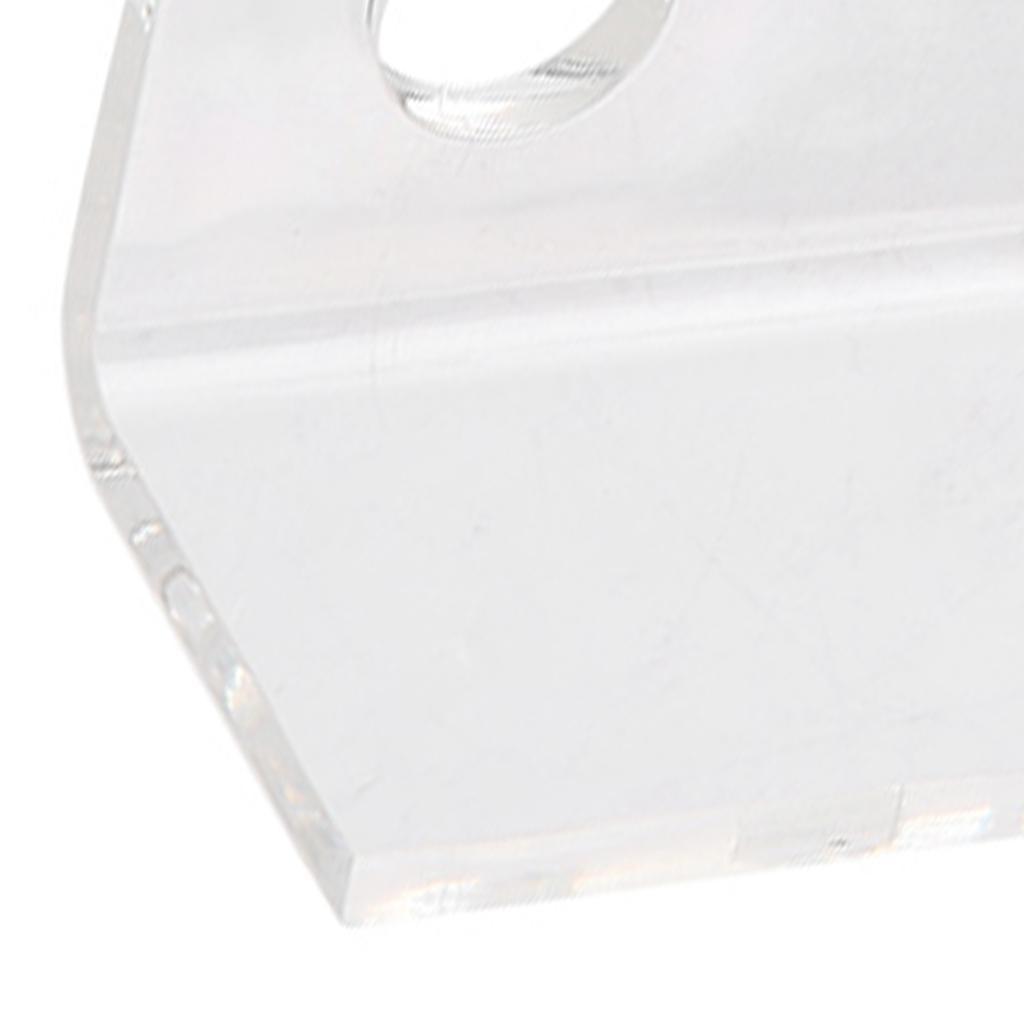 Arched Acrylic Tattoo Permanent Makeup Microblading Pigment Cup Cap Stand Ink Holder