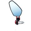 Carbon Pattern Motorcycle Side Rearview Mirrors  CNC Aluminum 7/8'' 22mm Handle Bar Motocross Side Rear View Mirror Anti-glare