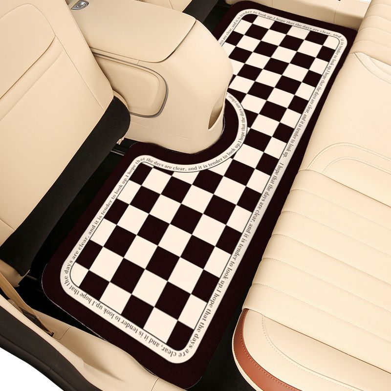 Tapetes de Chão para Carro com Fragrância Tingida a Tinta, Antiderrapantes e Absorventes de Água, Peça Única, Personalizáveis, Tapetes de Interior de Carro Semi-Fechados
