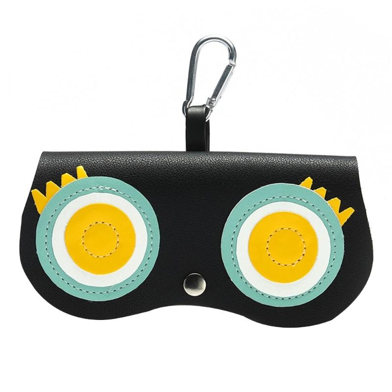 Glasses Cases Portable Myopia Glasses Bag Sunglasses Bag PU Leathers Glasses Storage Bag Simple Protective Pouch