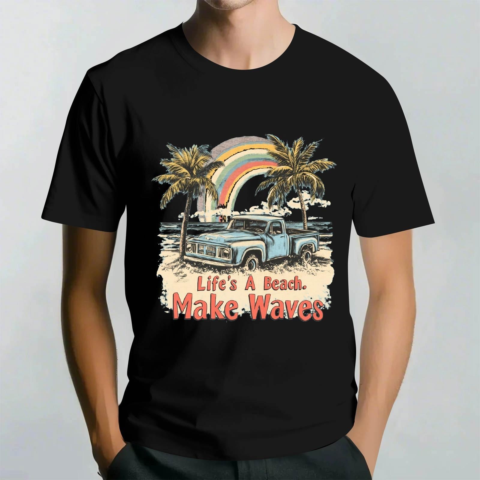 

Унисекс футболка с круглым вырезом L чёрный