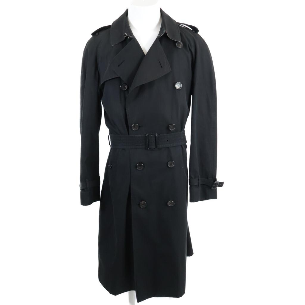 BURBERRY Domestically authorized 3911062 WSTMINSTER Westminster Trench coat 48 blackUsed