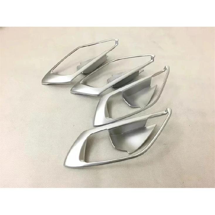 For Mazda CX-5 CX5 2017-  CX-8 CX8 2018 - Inner Door Handle Bowl Frame Cover Trim ABS Chrome Car Styling Accessories