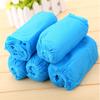 100x Deep Blue Non Woven Fabric Disposable Shoe Cover Cleaning Overshoes Protect