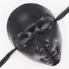 Atmungsaktive Halloween-Maske Bequeme Party-Kleidung Stilvolle Schwarze Gesichts-Requisiten Für Kostümbälle Und Thematische Veranstaltungen