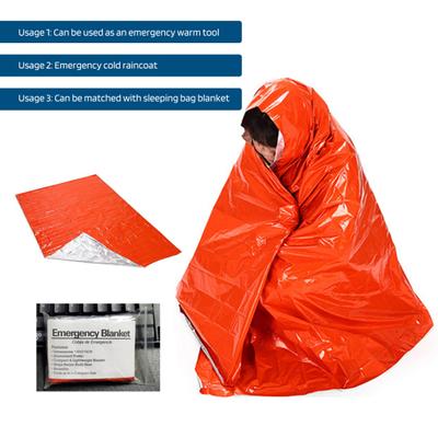 Emergency Sleeping Bag Waterproof Portable Thermal Blanket Lightweight Outdoor Camping Backpacking Hiking