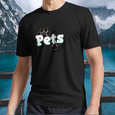 Neues Shirt Haustiere Logo Active T-Shirt Lustig Größe S bis 5XL