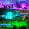 2PCS EU/US/UK Plug 16 Colors 4 Modes RGB Outdoor Landscape Spotlights Floodlights With Remote Control Garden Decorative Lights