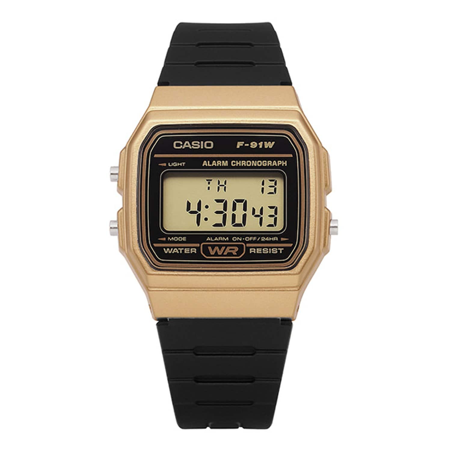 [Casio] F-91WM-9ADF (F-91WM-9A) Цифровые квадратные винтажные ретро унисекс часы из смолы