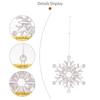 Acrylic Snowflakes Christmas Decorations Hanging Ornaments Decorative Accents