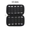 Mini USB Flash Drive Organizer Bag with Fixed Holder Portable Storage Pouch for Memory Sticks,SD Cards Electronic Accessories