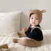 Winter Baby Knitting Hat Soft 0-2 Years Baby Hat Cute Rabbit Ear Knit Hats  Kids