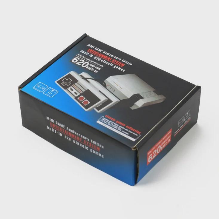 Consolă de jocuri nostalgică retro NES Mini 620 - Ediție FC roșie și albă