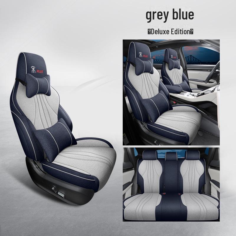 Four-Season Linen Car Seat Cushion for BYD Song PLUS