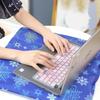 Cooling Mat,Cool Pillow Ice Pillow,Water Cooling Seat Cushion for Office Chair & Car,Soft Summer Ice Water Pad 45*45cm