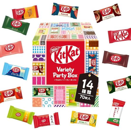 

Nestlé KitKat Mini Ассорти Вечеринка Бокс 70 штук | Шоколад