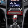 Soft Carbon Fiber Center Console Multi-function Button Frame Sticker For Renault Megane 4 2016 2017 2018 2019 2020 2021-2025
