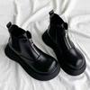 Thick Soled British Short Boots for Women Autumn and Winter 2026 New Style with Plush Fashion Boots