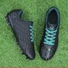 New Children's Low-Top Studded Football Shoes for Boys & Girls - Rubber Grass Field Sports Training