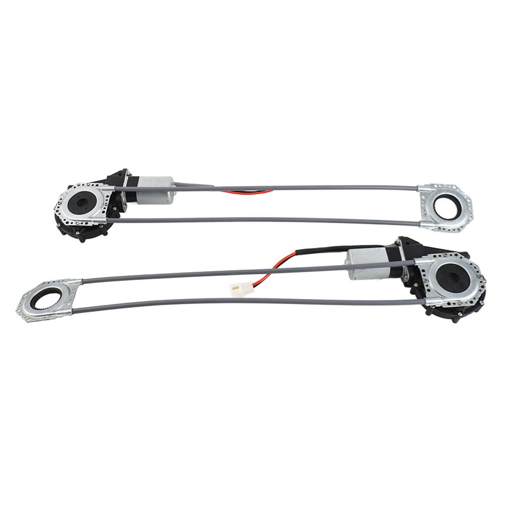 12V Universal Electric Power Window Lift Regulator Conversion Kit for 2 Door Pickup SUV Truck Van Car