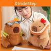 Entzückendes Capybara-Stofftier mit einzigartigen bunten Designs und weicher Füllung