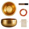 Tibetan Singing Bowl Set Stress Relief Tool Yoga Meditation Chanting Bowl For Yoga Chakra Healing Mindfulness Stress Relief