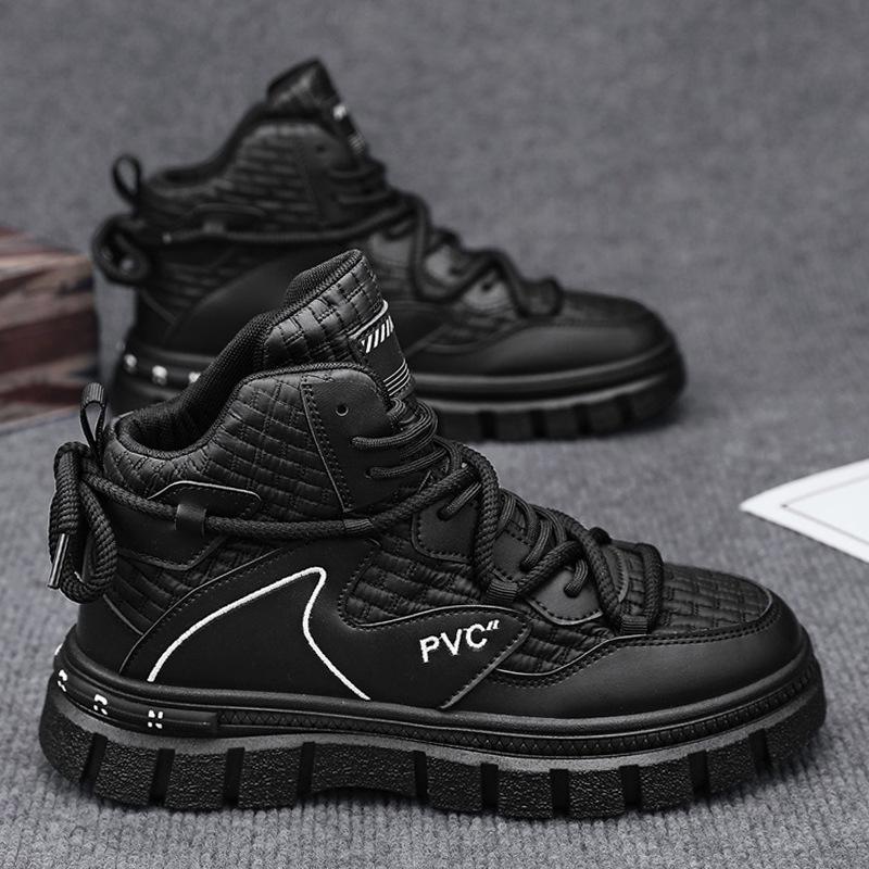 Men Outdoor Ankle Boots 2026 Autumn Comfortable Non Slip Casual Shoes Short Boots Fashion High Quality High Top Sports Shoes