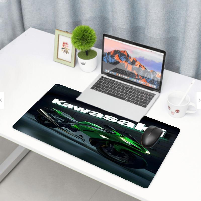 Kawasaki Print Mouse Pad, Anti‑Slip Desktop keyboard Mat, for PC Laptop Gaming Working Daily Use, Cool Festival Birthday Gift