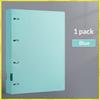 New A4 4 Hole D-Type Ring Binder Folder Morandi Color Waterproof Loose Leaf File Display Book For Office School Supplies