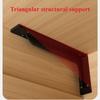 Loadbearing 111kg Wall Triangular Support Bracket Suspended TV Cabinet Desk Partition Fixed Heavy-duty Thickened Storage Rack