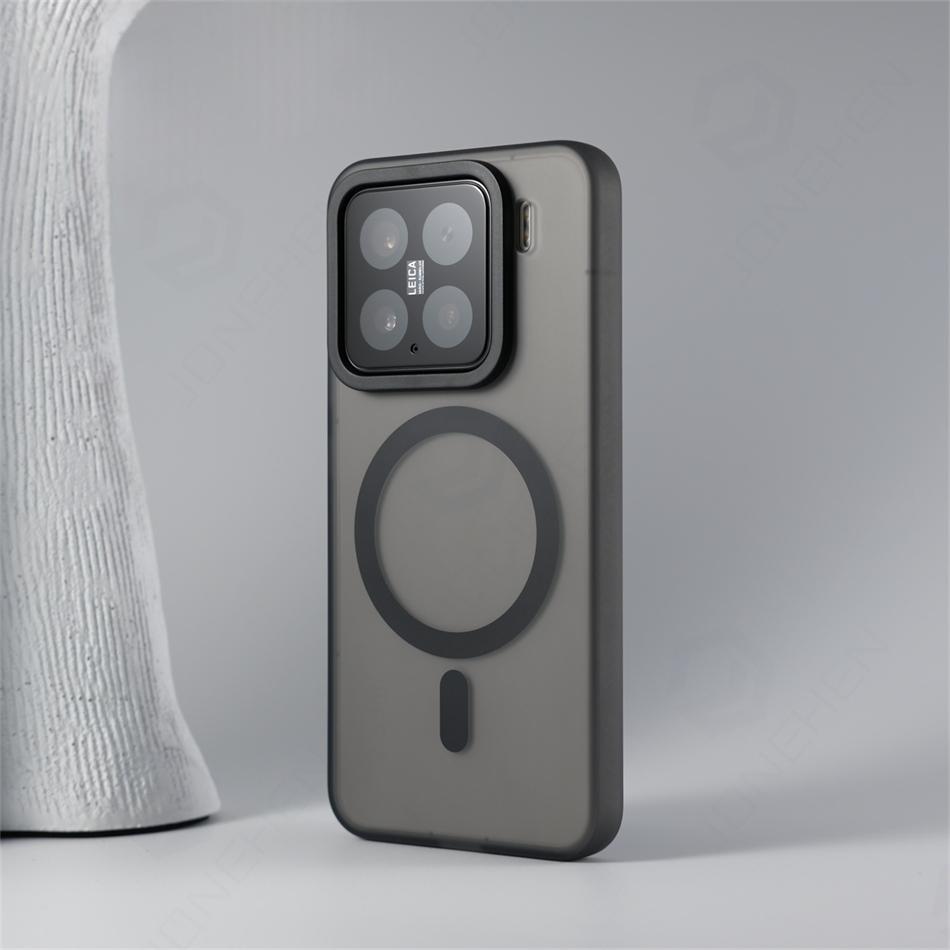 Luxury Simple For Magsafe Wireless Charge Magnetic Case For Xiaomi Mi 15 Ultra 14 17 Pro Max Mi17 Shockproof Bumper Matte Cover