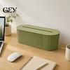 Power Strip Storage Cable Management Box, with Cover, And Electrical Hideaway Container Cord Organizer, for Home Office Desktop Wire Hider