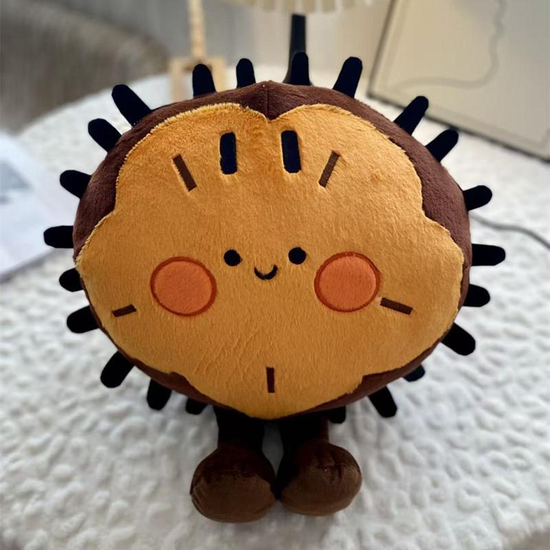 15/30cm Kawaii Meeres-Stofftier Weiche Schale Seestern Hummer Garnele Seegurke Kuscheltier Schlüsselanhänger Kissen Kinder Geburtstagsgeschenk 15cm Pendant