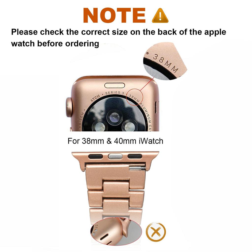 For Apple Watch Series 10 42mm/9 8 7 41mm/6 5 4 SE SE (2022) SE (2023) 40mm/3 2 1 38mm Metal Smart Watch Band Three Beads Rhinestone Decor Bracelet