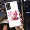 Smiling Salamander Phone Case for Samsung A54 A57 A37 A17 A14 A15 A12 A24 A34 A55 A35 A25 A52S A07 A05S A04S A22 A32 A72 Galaxy