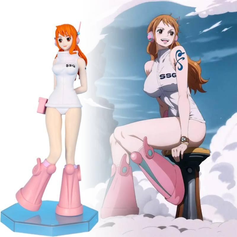 Stunning Egg Tip Island Nami Figurine With Exquisite Detailing And Colorful Design