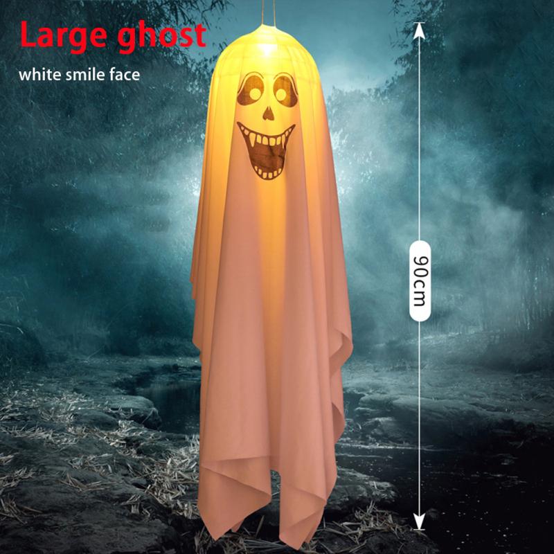 New! Halloween Led Light Hanging Scary Spooky Ornament Party Supplies For Indoor Outdoor Decorations