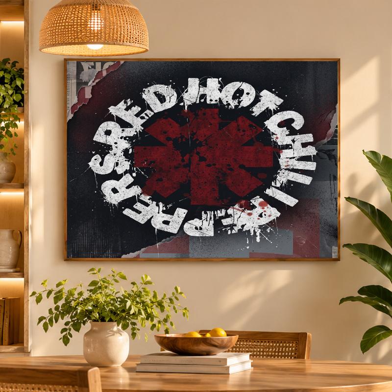 5D Diamond Painting Red Hot Chili Peppers DIY Full Drill Diamond Art Kit Home Decoration
