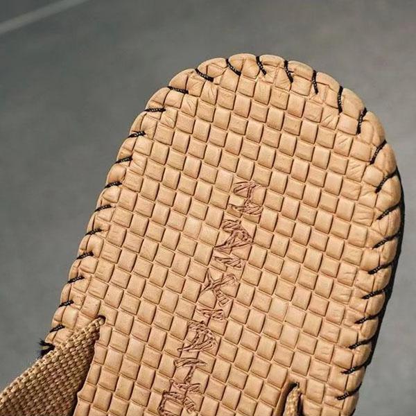 Flip-flops Men's High-grade Clamp-on Slippers Soft Sole Summer Comfortable Thick Sole Wear-resistant Slippers Outside Wear Flip-flops