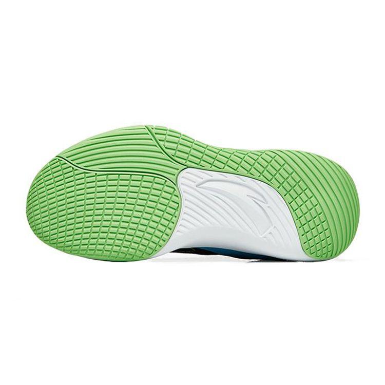 Anta Antiskid Wear-Resistant Low-Top Basketball Shoes Kids Sneakers Black Blue Green A312231112-2