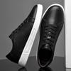 Genuine Leather Mens Casual Shoes New Comfortable Skateboard Footwear All-Match Sneakers Versatile Lace-Up Male Tenis Masculino