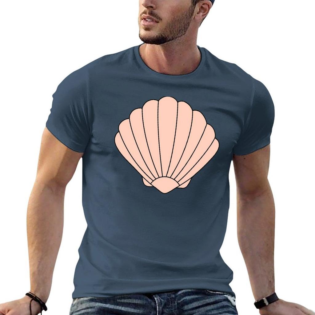 Scallop Seashell Icon TShirt Anime T Shirts For Unisex Essential T Shirt Graphic T Shirts For Unisex TShirt