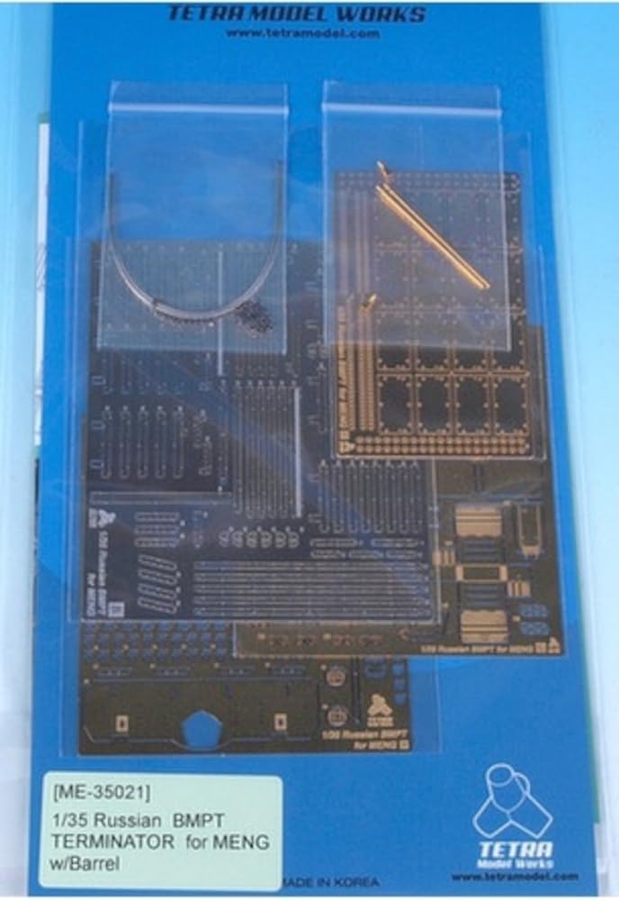

Модель Tetra в масштабе 1/35 Серия ME Российская БМПТ Терминатор Танк огневой поддержки с металлическим стволом (МУЖЧИНЫ) Детали для пластиковой модели ME3521